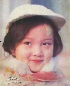 李小璐小时候的照片,李小璐童年照片勾起回忆